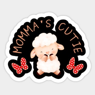 Momma's Cutie Sticker